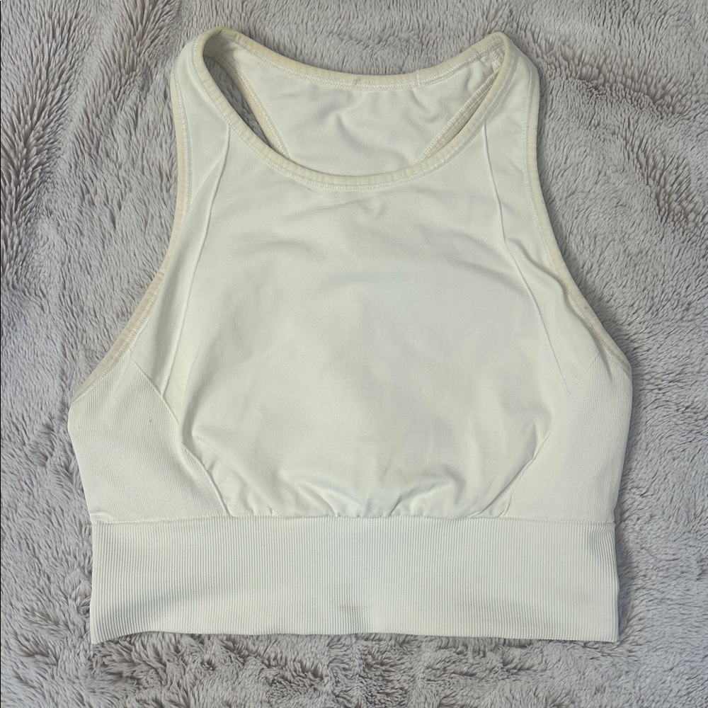 Lululemon Athletica Cream Sports Bra